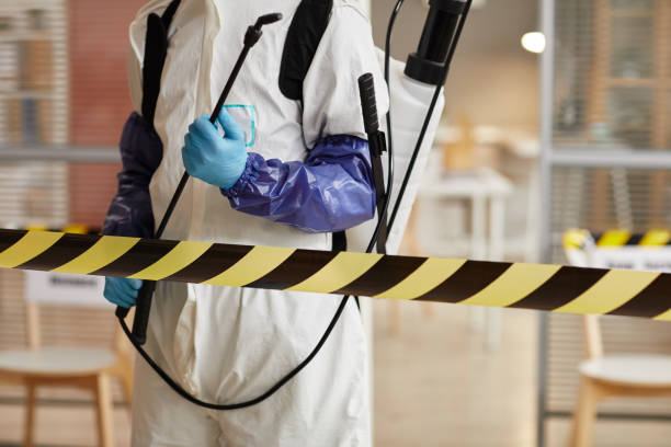 Professional Blood Cleanup technician working in Kimball, TN